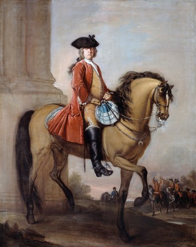 Brigadiere e tenente Richard Gifford (m.1738-1739) c.1727 da Bartholomew Dandridge